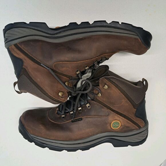 Timberland Men\'s 15 Waterproof Trail Shoes White Ledge Medium Brown main image 6